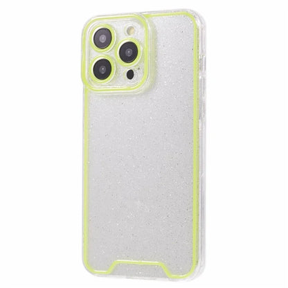 XW Series For iPhone 15 Pro Max TPU Case Luminous Noctilucent Back Shell with Precise Lens Cutout