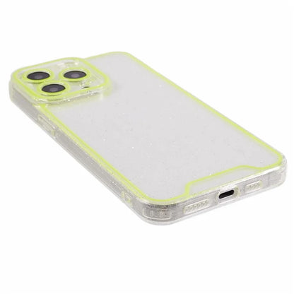 XW Series For iPhone 15 Pro Max TPU Case Luminous Noctilucent Back Shell with Precise Lens Cutout