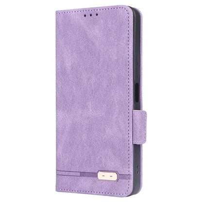 For Xiaomi Redmi 13C 5G Case Protective PU Leather Wallet Hardware Decor Phone Cover