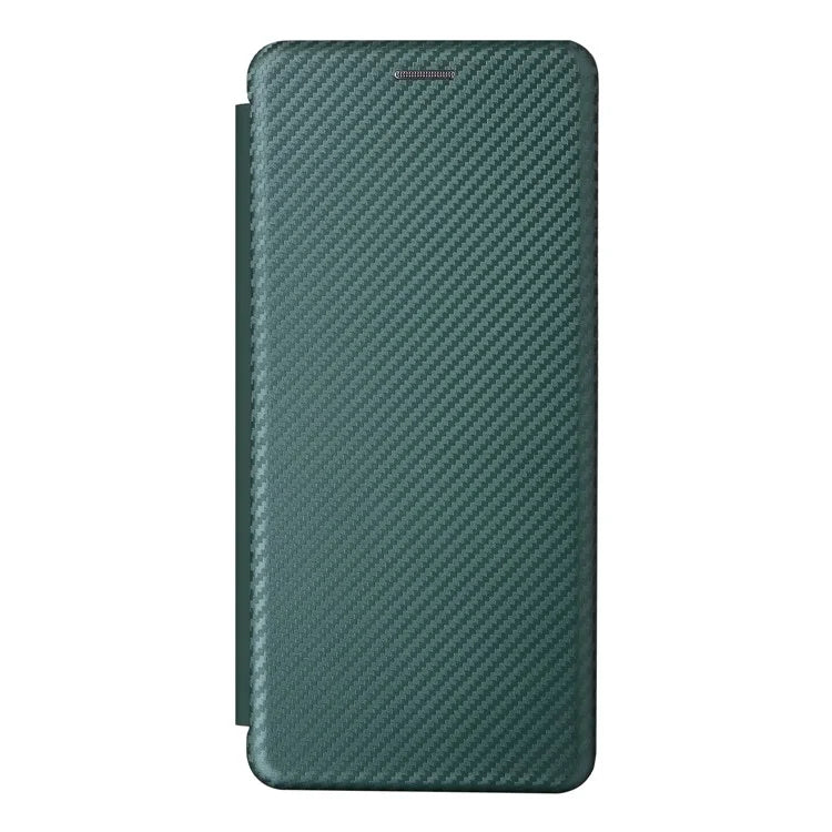 For Xiaomi Redmi 13C 5G Case PU Leather Carbon Fiber Texture Phone Cover