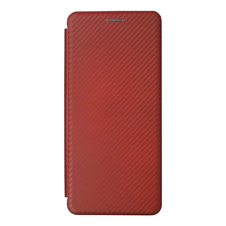 For Xiaomi Redmi 13C 5G Case PU Leather Carbon Fiber Texture Phone Cover