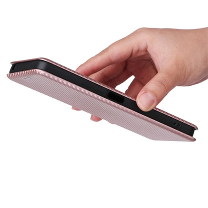 For Xiaomi Redmi 13C 5G Case PU Leather Carbon Fiber Texture Phone Cover