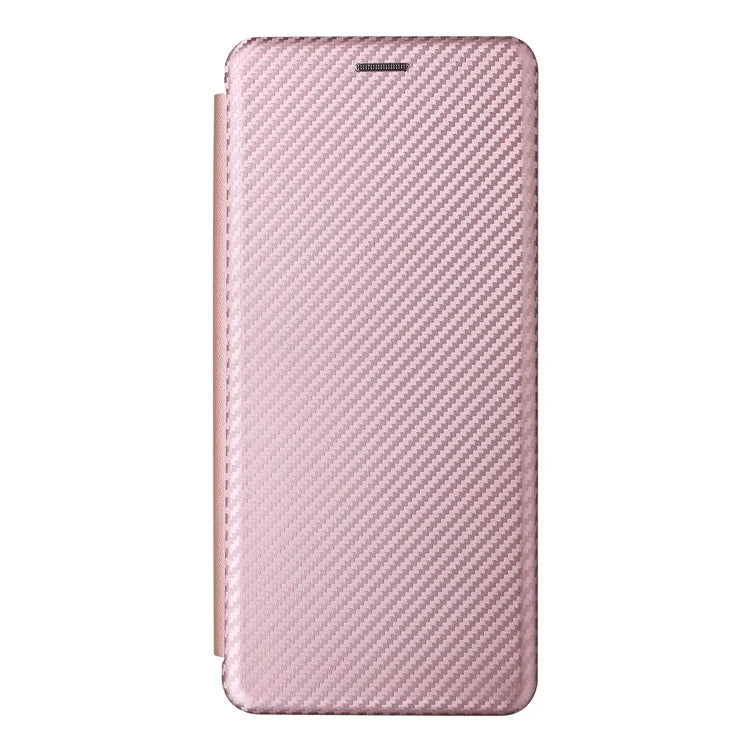 For Xiaomi Redmi 13C 5G Case PU Leather Carbon Fiber Texture Phone Cover