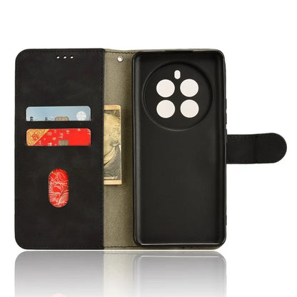 For Realme 12+ 5G Case Skin-touch Leather Wallet Phone Cover