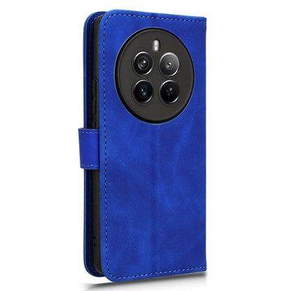 For Realme 12+ 5G Case Skin-touch Leather Wallet Phone Cover