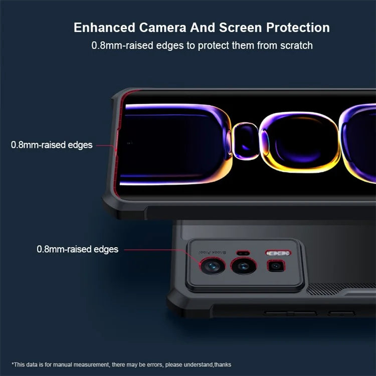 XUNDD Phone Case for Xiaomi Redmi K60 5G / K60 Pro 5G / Poco F5 Pro 5G TPU+Acrylic Shockproof Cover