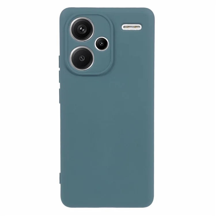 For Xiaomi Redmi Note 13 Pro+ 5G Cell Phone Case 2.0mm Scratch-resistant Soft TPU Back Coverish Green