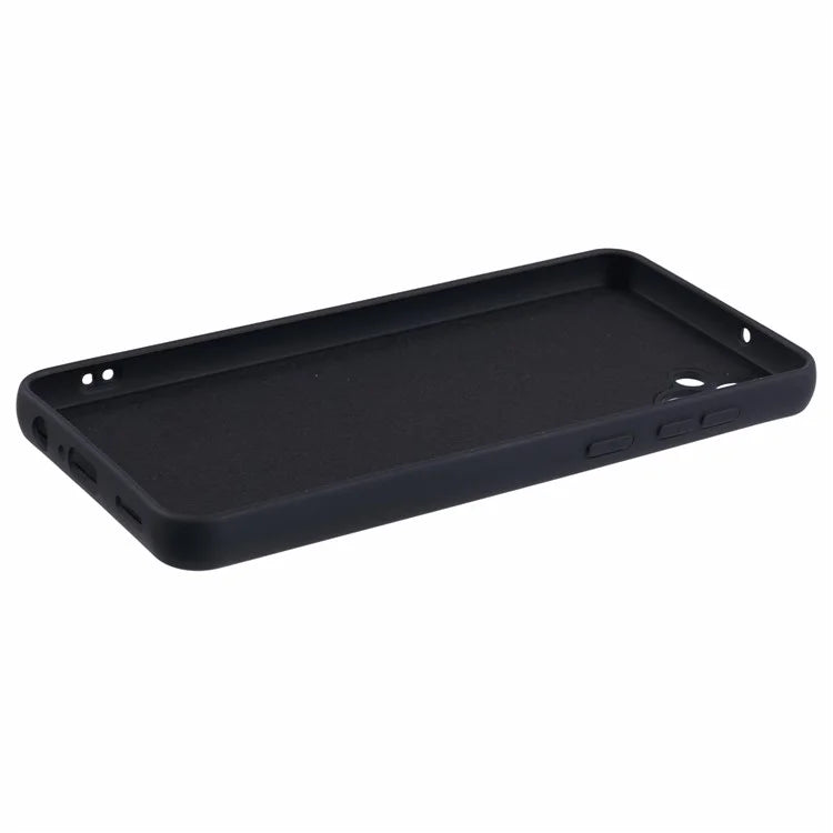 For Samsung Galaxy A05 4G Cover 2.0mm Solid Color Flexible TPU Shockproof Cell Phone Case