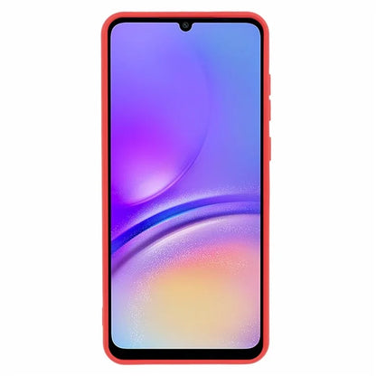 For Samsung Galaxy A05 4G Cover 2.0mm Solid Color Flexible TPU Shockproof Cell Phone Case