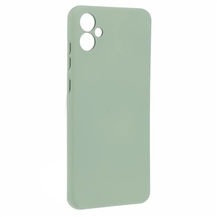 For Samsung Galaxy A05 4G Cover 2.0mm Solid Color Flexible TPU Shockproof Cell Phone Case