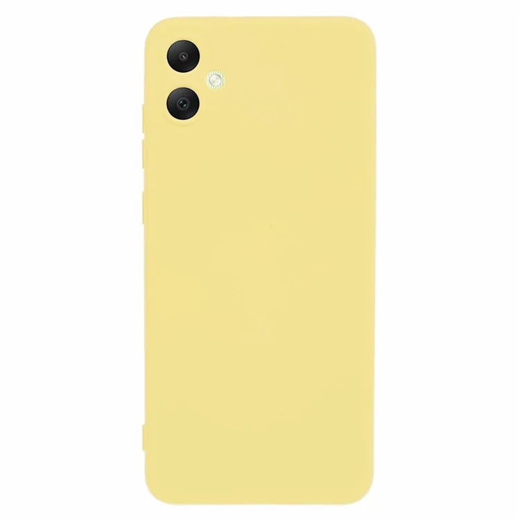 For Samsung Galaxy A05 4G Cover 2.0mm Solid Color Flexible TPU Shockproof Cell Phone Case