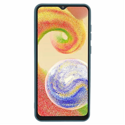 For Samsung Galaxy A04 4G (164.4 x 76.3 x 9.1 mm) Phone Case Soft TPU 2.0mm Arc Edge Phone Coverish Green