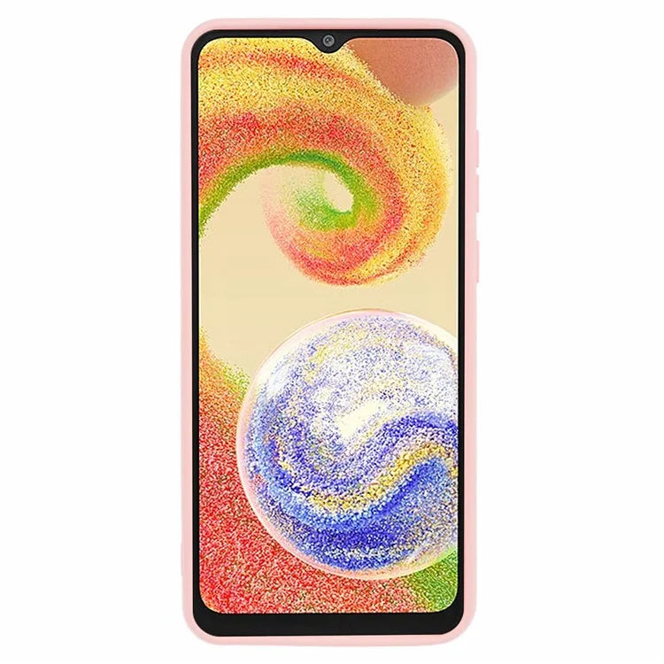 For Samsung Galaxy A04e 4G/F04 4G/M04 4G Cell Phone Case 2.0mm Soft TPU Arc Edge Shockproof Cover