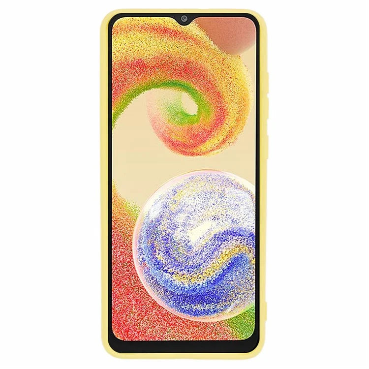 For Samsung Galaxy A04e 4G/F04 4G/M04 4G Cell Phone Case 2.0mm Soft TPU Arc Edge Shockproof Cover
