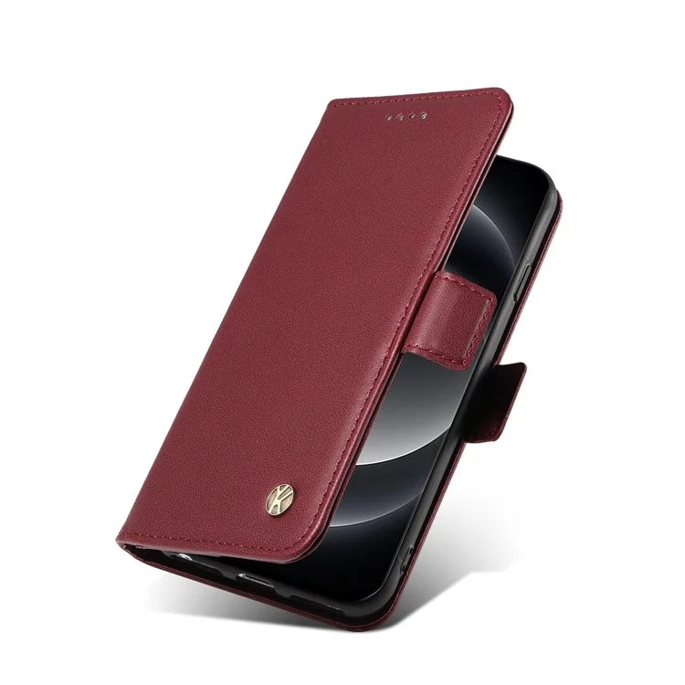 YIKATU YK-003 For Xiaomi 14 Ultra Case Anti-Scratch Leather Wallet Phone Cover
