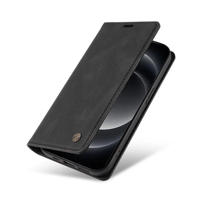 YIKATU YK-004 For Xiaomi 14 Ultra Wallet Phone Case Skin-Touch Leather Flip Cover