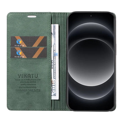 YIKATU YK-004 For Xiaomi 14 Ultra Wallet Phone Case Skin-Touch Leather Flip Cover