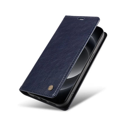YIKATU YK-006 For Xiaomi 14 Ultra Wallet Case Magnetic Closure Leather Litchi Texture Phone Cover