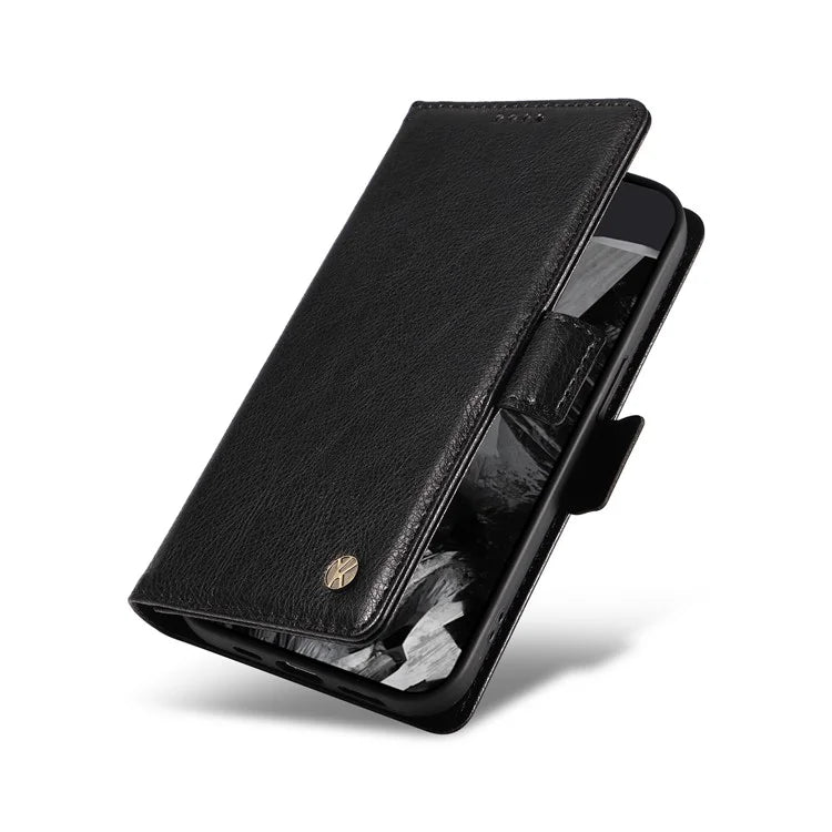 YIKATU YK-007 For Google Pixel 9 Pro Case Litchi Texture PU Leather Wallet Phone Cover