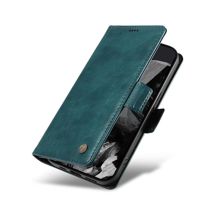 YIKATU YK-007 For Google Pixel 9 Pro Case Litchi Texture PU Leather Wallet Phone Cover