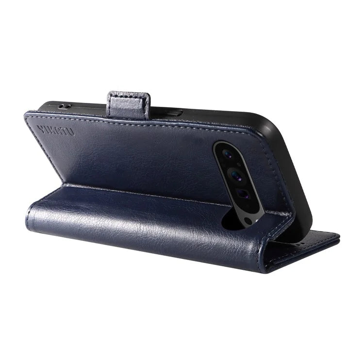 YIKATU YK-007 For Google Pixel 9 Pro Case Litchi Texture PU Leather Wallet Phone Cover