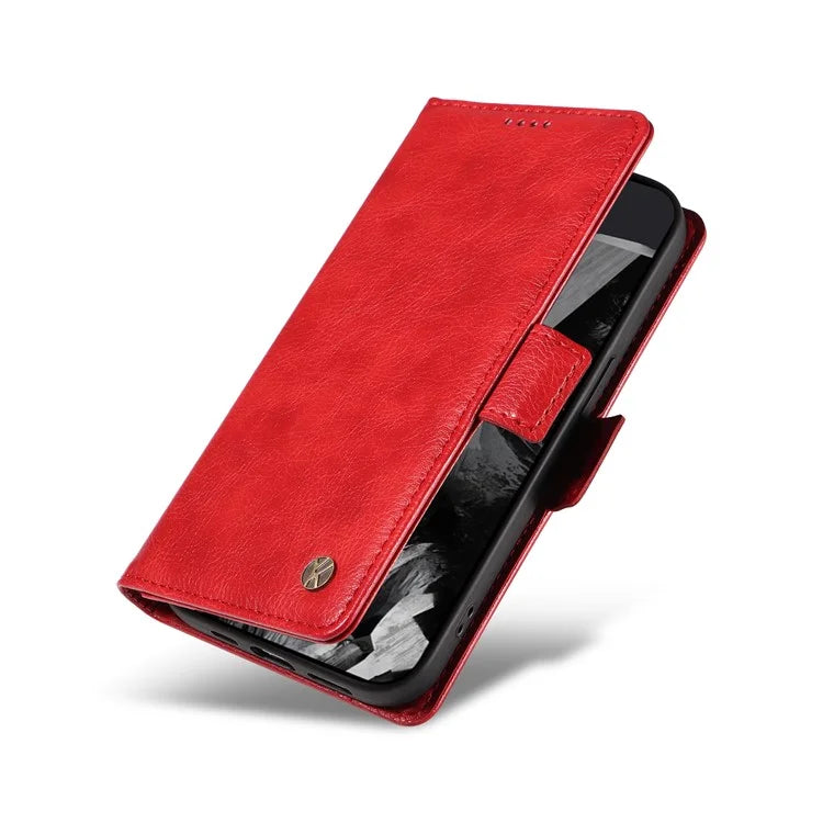 YIKATU YK-007 For Google Pixel 9 Pro Case Litchi Texture PU Leather Wallet Phone Cover