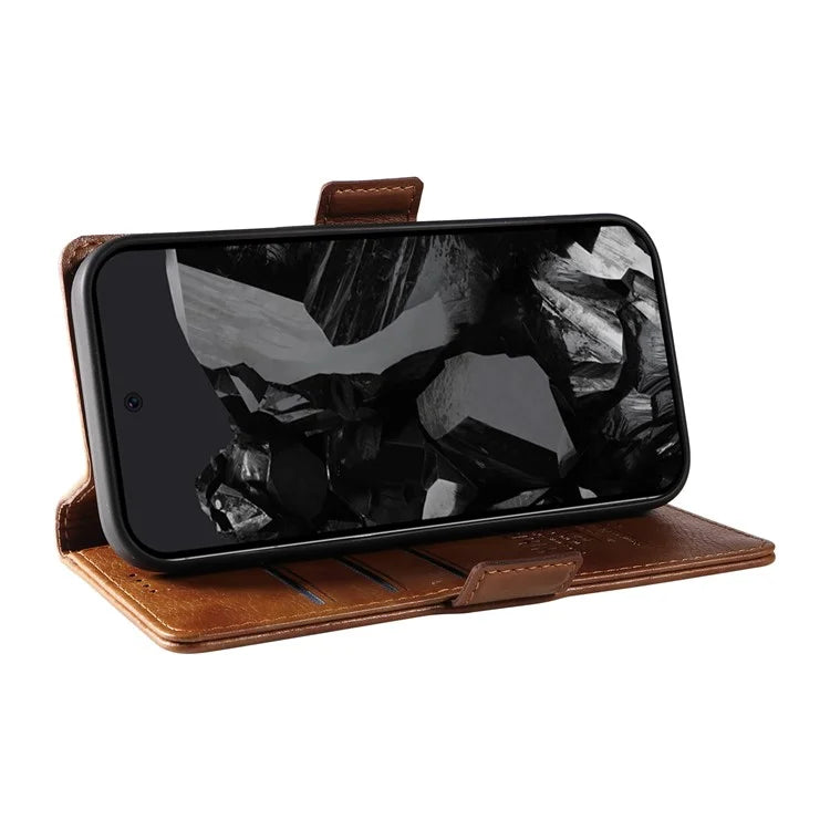 YIKATU YK-007 For Google Pixel 9 Pro Case Litchi Texture PU Leather Wallet Phone Cover