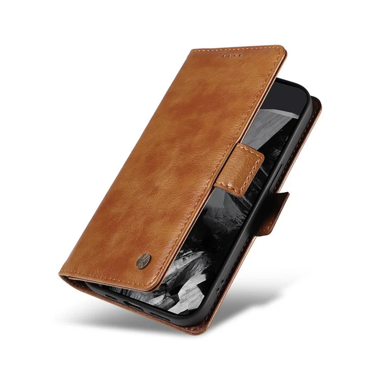 YIKATU YK-007 For Google Pixel 9 Pro Case Litchi Texture PU Leather Wallet Phone Cover