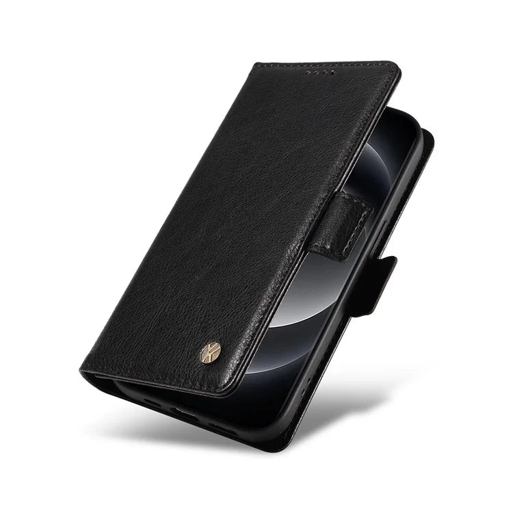 YIKATU YK-007 For Xiaomi 14 Ultra Case PU Leather Stand Folio Card Holder Phone Cover