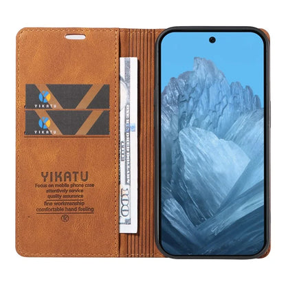 YIKATU YK-005 For Google Pixel 9 Case Leather Skin Touch Feeling Phone Cover