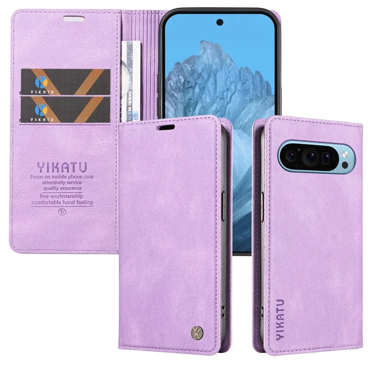 YIKATU YK-005 For Google Pixel 9 Case Leather Skin Touch Feeling Phone Cover