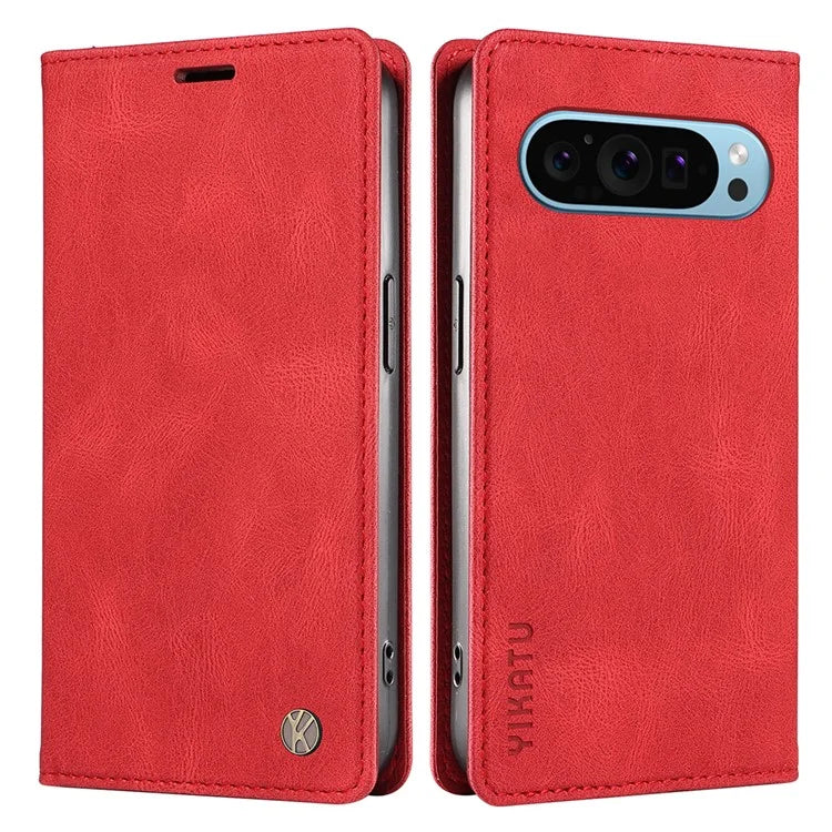 YIKATU YK-005 For Google Pixel 9 Case Leather Skin Touch Feeling Phone Cover