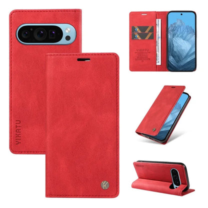 YIKATU YK-005 For Google Pixel 9 Case Leather Skin Touch Feeling Phone Cover