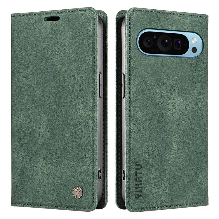 YIKATU YK-005 For Google Pixel 9 Case Leather Skin Touch Feeling Phone Cover