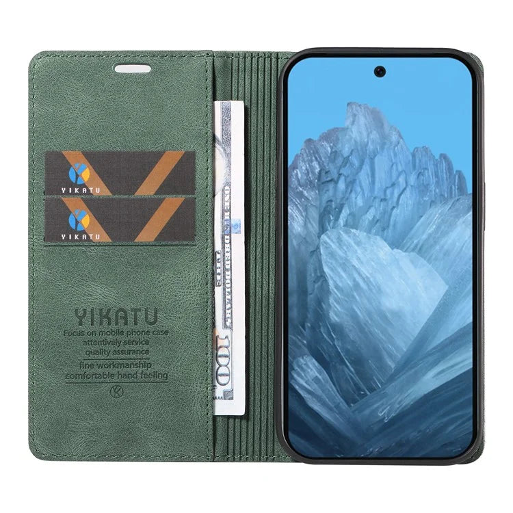 YIKATU YK-005 For Google Pixel 9 Case Leather Skin Touch Feeling Phone Cover