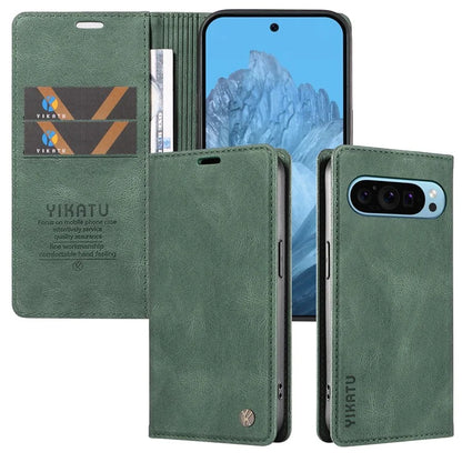 YIKATU YK-005 For Google Pixel 9 Case Leather Skin Touch Feeling Phone Cover