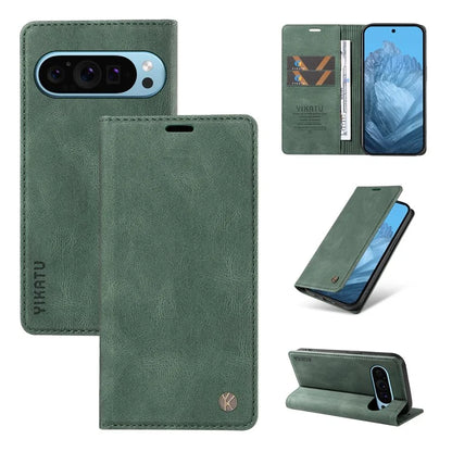 YIKATU YK-005 For Google Pixel 9 Case Leather Skin Touch Feeling Phone Cover
