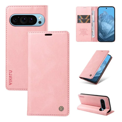YIKATU YK-005 For Google Pixel 9 Case Leather Skin Touch Feeling Phone Cover