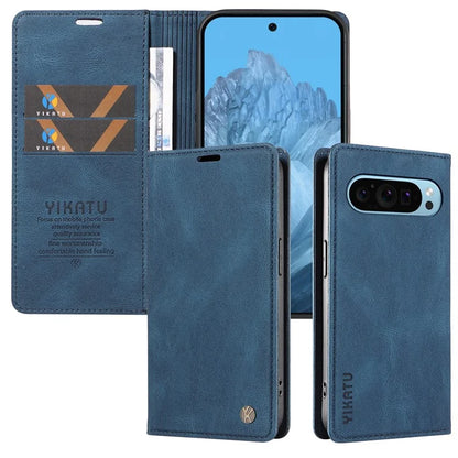 YIKATU YK-005 For Google Pixel 9 Case Leather Skin Touch Feeling Phone Cover