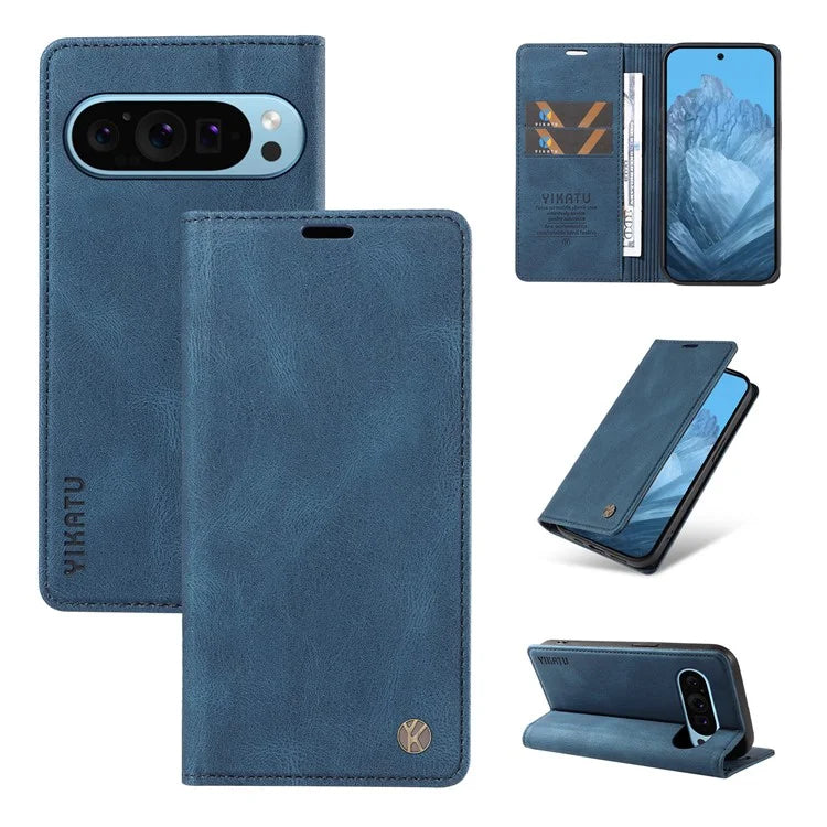 YIKATU YK-005 For Google Pixel 9 Case Leather Skin Touch Feeling Phone Cover
