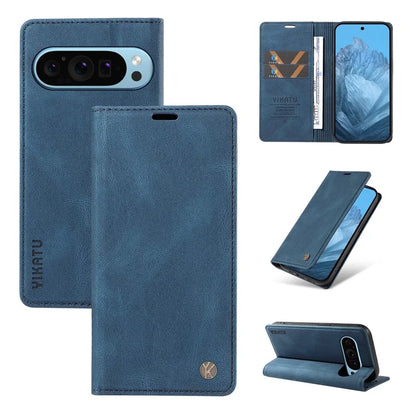 YIKATU YK-005 For Google Pixel 9 Case Leather Skin Touch Feeling Phone Cover