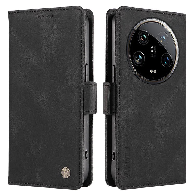 YIKATU YK-005 For Xiaomi 14 Ultra Case Wallet Leather Shockproof Phone Cover