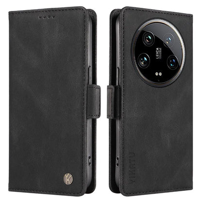 YIKATU YK-005 For Xiaomi 14 Ultra Case Wallet Leather Shockproof Phone Cover