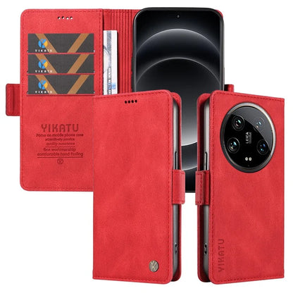 YIKATU YK-005 For Xiaomi 14 Ultra Case Wallet Leather Shockproof Phone Cover