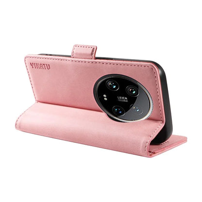 YIKATU YK-005 For Xiaomi 14 Ultra Case Wallet Leather Shockproof Phone Cover