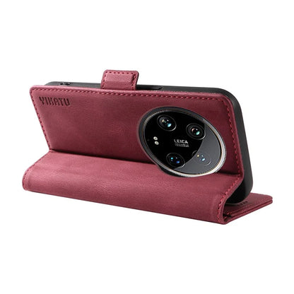 YIKATU YK-005 For Xiaomi 14 Ultra Case Wallet Leather Shockproof Phone Cover