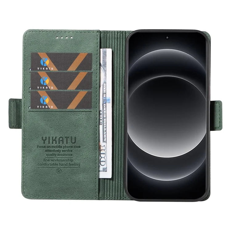 YIKATU YK-005 For Xiaomi 14 Ultra Case Wallet Leather Shockproof Phone Cover