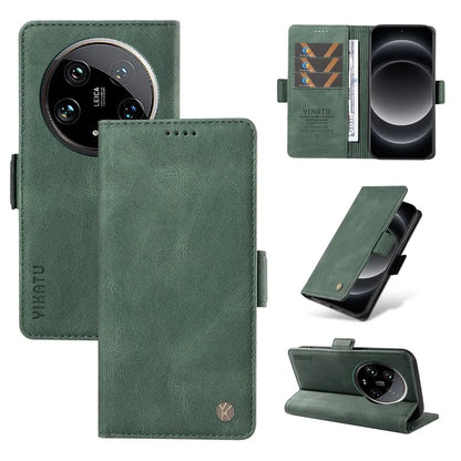 YIKATU YK-005 For Xiaomi 14 Ultra Case Wallet Leather Shockproof Phone Cover