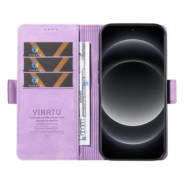 YIKATU YK-005 For Xiaomi 14 Ultra Case Wallet Leather Shockproof Phone Cover