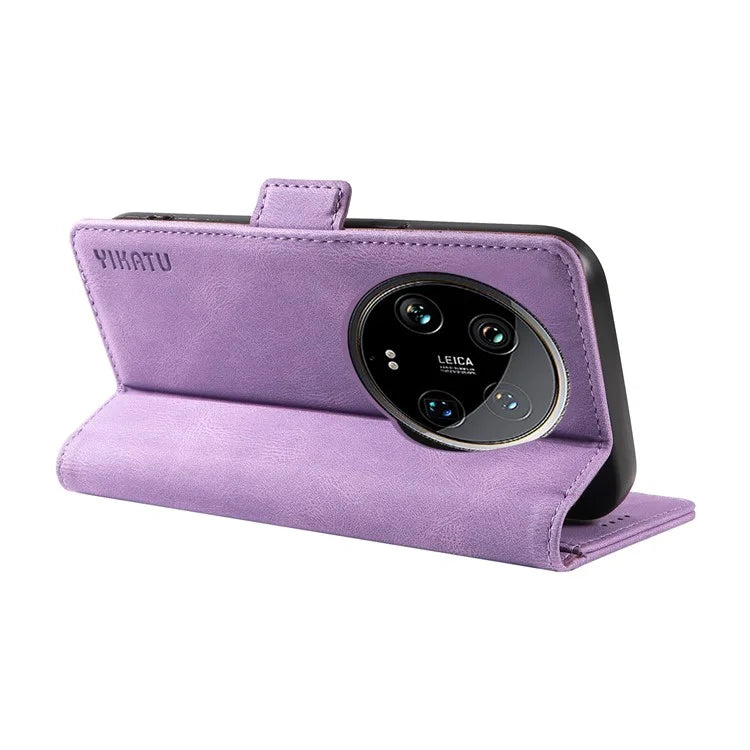 YIKATU YK-005 For Xiaomi 14 Ultra Case Wallet Leather Shockproof Phone Cover